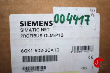 SIEMENS 6GK1502-3CA10 SIMATIC NET PROFIBUS OLM/P12