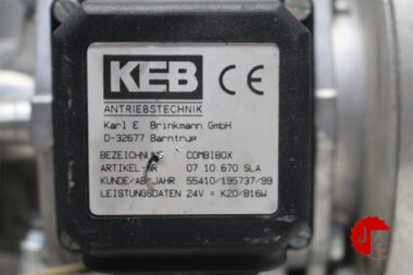 KEB Combibox 07.10.670 Clutch Brake