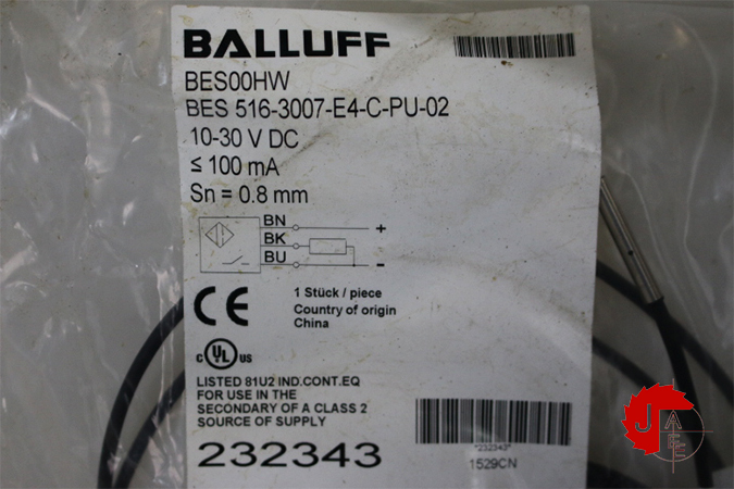 BALLUFF BES00HW Inductive standard sensors BES 516-3007-E4-C-PU-02