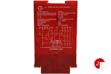 SCHMERSAL SRB-NA-R-C.39/CH2-24 SAFETY RELAY