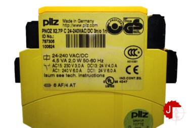 PILZ PNOZ X2.7P C 24-240VAC/DC 3n/o 1n/c Safety Relay 787306