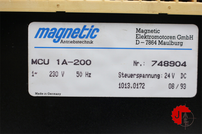 MAGNETIC MCU 1A-200 Module PARTS