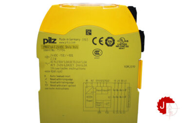 PILZ PNOZ s4 C 24VDC 3n/o 1n/c Safety Relay 751104