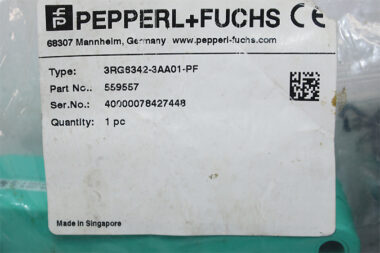 PEPPERL+FUCHS 3RG6342-3AA01-PF Ultrasonic sensor 559557