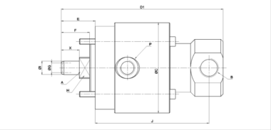 Deublin 1109-770-644 Rotary Outlet