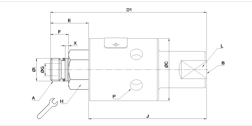 Deublin 1116-048-143 Rotary Outlet - Jordan Anwar Est.