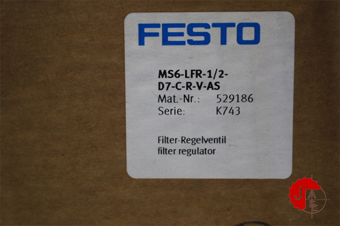 FESTO MS6-LFR-1/2-D7-C-R-V-AS Filter regulator 529186