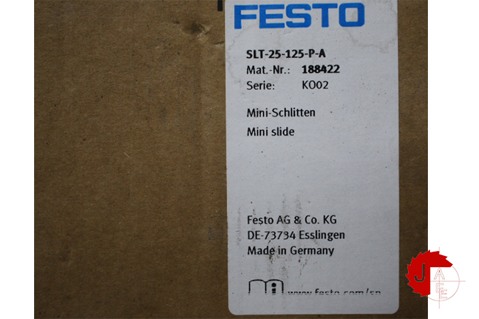 FESTO SLT-25-125-P-A Mini slides 188422