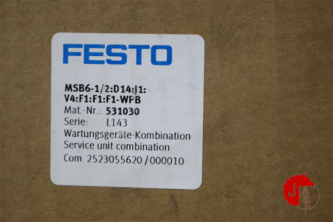 FESTO MSB6-1/2:D14:J1:V4:F1:F1:WPB Service unit combination L143 531030