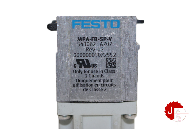 FESTO MPA-FB-SP-V Supply plate 541082