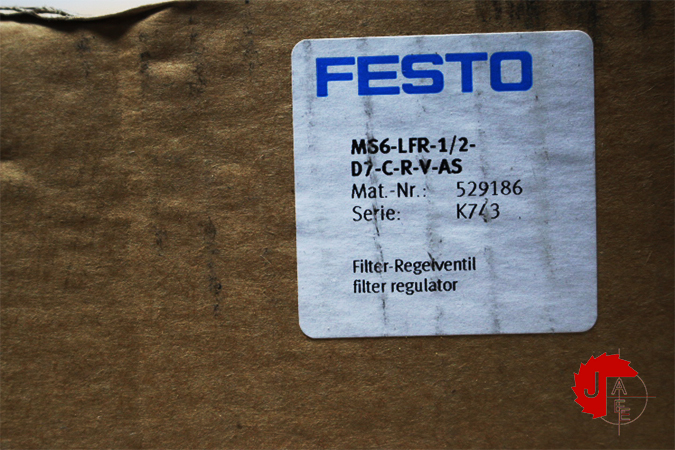 FESTO MS6-LFR-1/2-D7-C-R-V-AS Filter regulator 529186