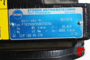 STOBER F102VQ0350ED303U Gearbox