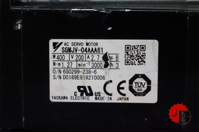 YASKAWA SGMJV-04AAA61 Servo Motor