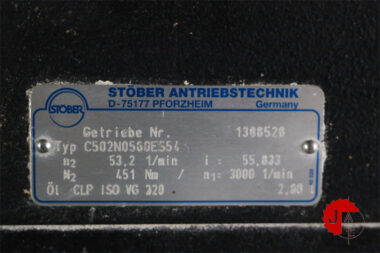 STOBER Antriebstechnik C502N0560ES54 Servo Motors Gearbox