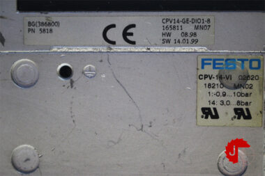 FESTO CPV14-VI Valve terminal WITH 8 VALVES 18210