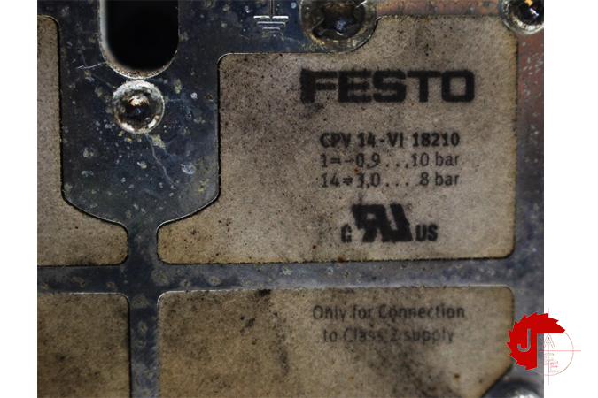 FESTO CPV14-VI Valve terminal WITH 8 VALVES 18210