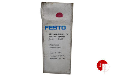 FESTO CPE14-M1BH-5L-1/8 Solenoid valve 196941