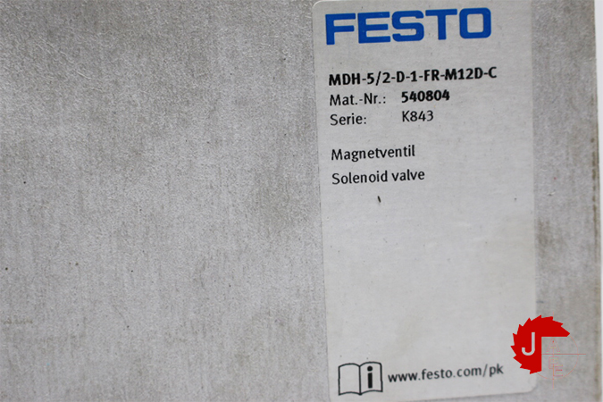FESTO MDH-5/2-D-1-FR-M12D-C Air solenoid valve 533761