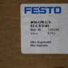 FESTO MS6-LFR-1/2-D7-C-R-V-AS Filter regulator 529186