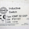 EGE IGMF 02 GSP Proximity switches P31132 