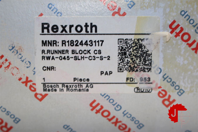REXROTH R182443117 BALL RUNNER BLOCK 