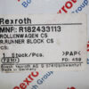 REXROTH R182433113 BALL RUNNER BLOCK 