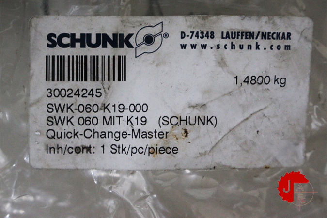 SCHUNK SWK 060 Quick change system SWK-060-K19-000