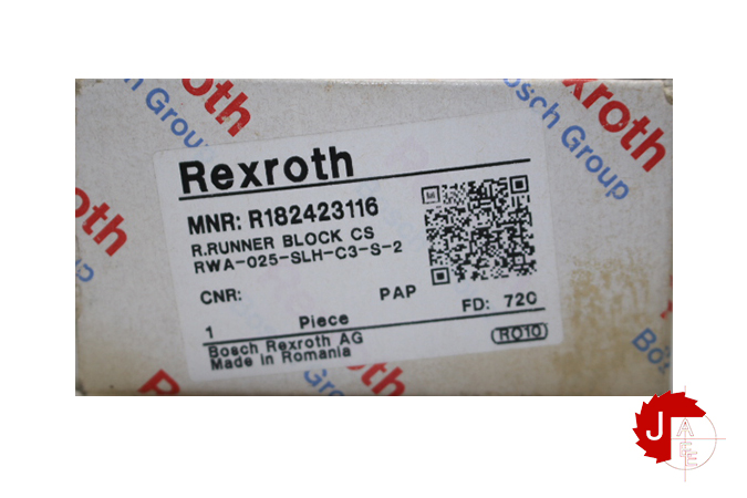 REXROTH R182423116 BALL RUNNER BLOCK 