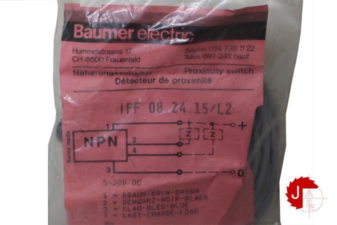 BAUMER IFF 08.24.15/L2 Inductive proximity