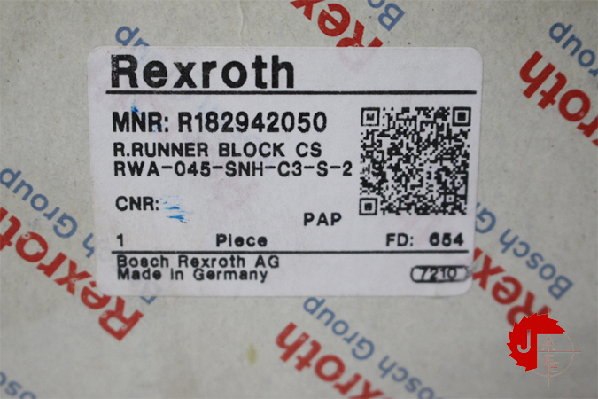 REXROTH R182942050 BALL RUNNER BLOCK