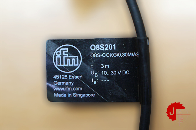 IFM O8S201 Through-beam sensor transmitter O8S-OOKG/0,30M/AS/3P