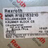 REXROTH R182153210 BALL RUNNER BLOCK