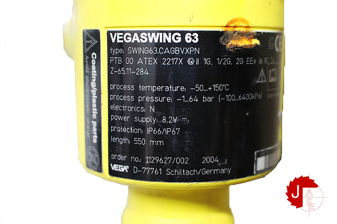 VEGASWING 63 SWING63.CAGBVXPN Vibrating level switch with tube extension for liquids