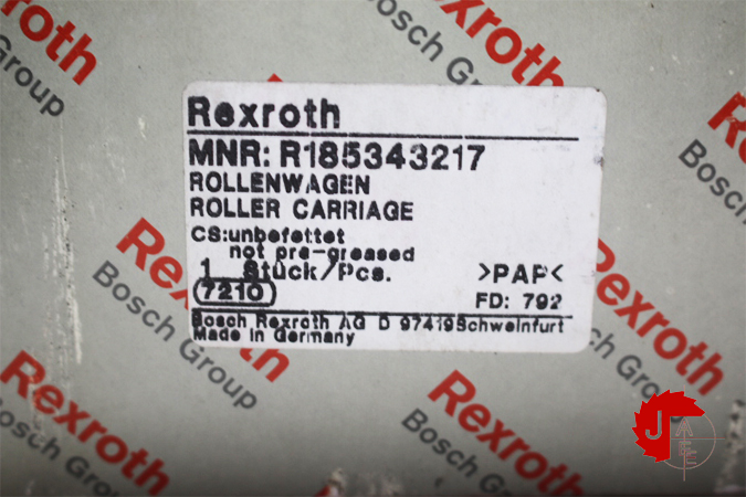 REXROTH R185343217 BALL RUNNER BLOCK 