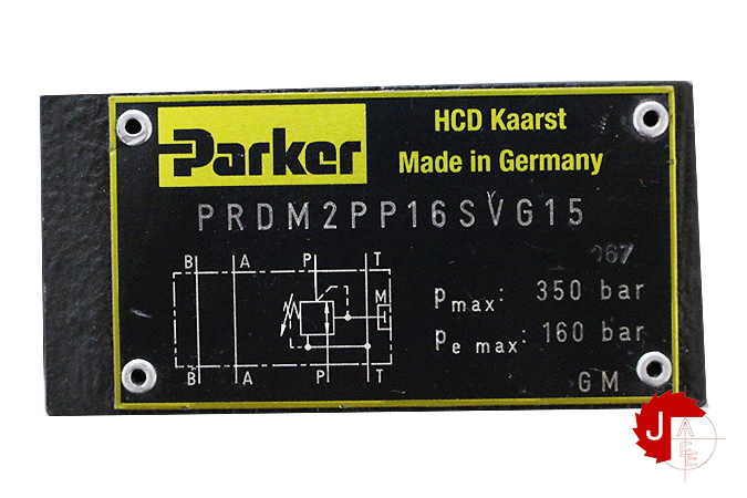 Parker PRDM2PP16SVG15 Direct Operated Pressure Reducing Valve