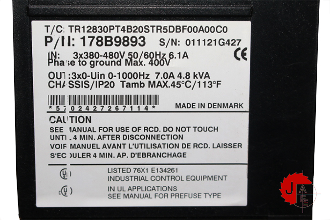 TRANE X13650290-002 Variable Frequency Drive TR1 - Image 2