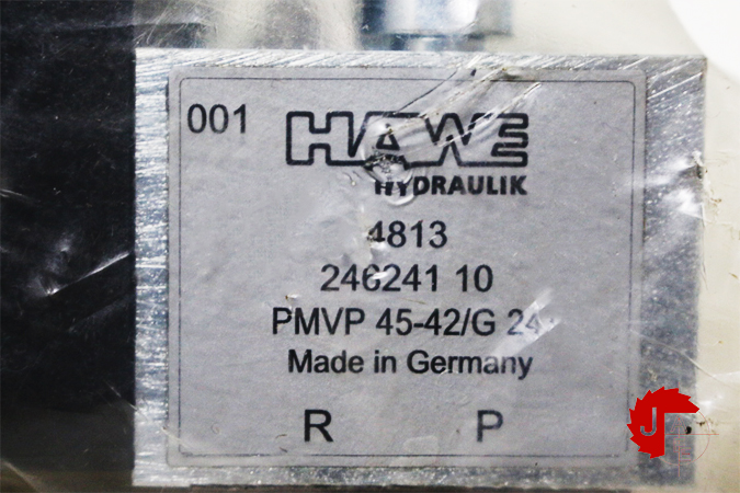 HAWE PMVP 45-42/G 24 Proportional pressure-limiting valve