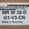 SCHNEEBERGER MRW35-D-G1-V3-CN Linear Roller Guideways