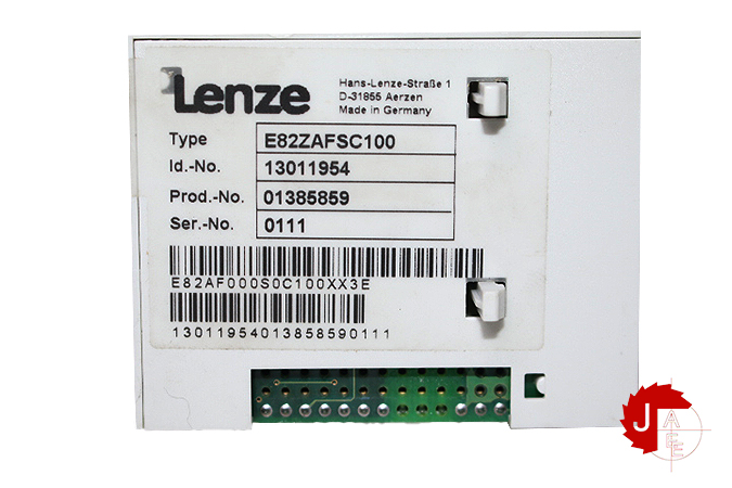 Lenze E82ZAFSC100 Function module
