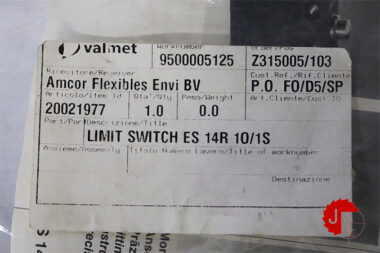 SCHMEASAL ES 14R 10/1S LIMIT SWITCH