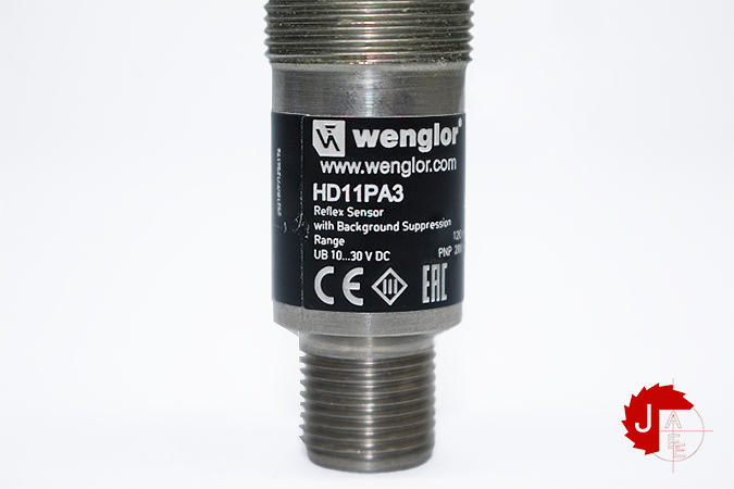 WENGLOR HD11PA3 Reflex Sensor with Background Suppression