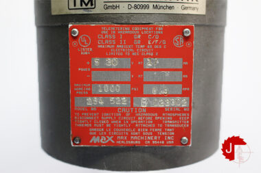 MAX MACHINERY 284 522 Frequency Transmitter 5-30VDC RT17MA