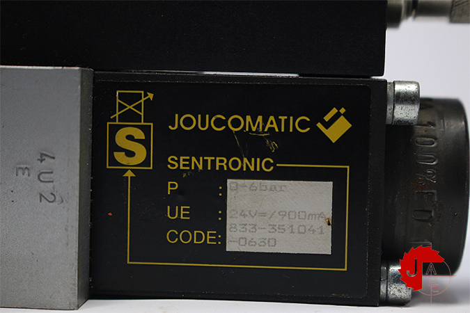 JOUCOMATIC 833-351041-0630 PROPORTIONAL VALVE