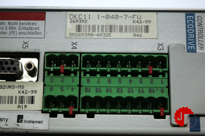 Rexroth DKC11 1-040-7-FW DIGTITAL AC-SERVO CONTROLLER - Image 3