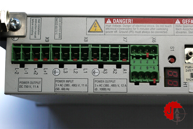 Rexroth DKC11 1-040-7-FW DIGTITAL AC-SERVO CONTROLLER