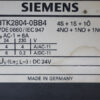 SIEMENS 3TK2804-0BB4 CONTACTOR COMBINATION FOR SAFETY CIRCUITS