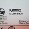 IFM electronic IG-2008-BBOA Inductive sensor IG0092