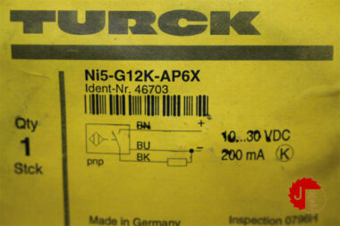 TURCK Ni5-G12K-AP6X Inductive Sensor 46703