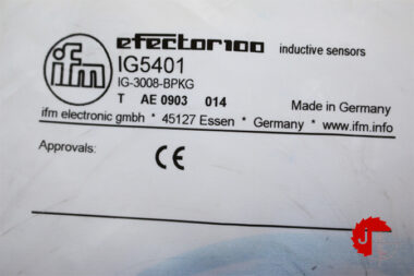 IFM electronic IG-3008-BPKG Inductive sensor IG5401