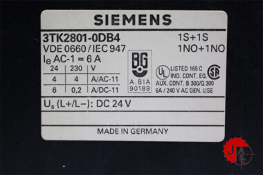 SIEMENS 3TK28 Safety relays